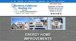 Desktop Screenshot of northerncaliforniaroofing.com